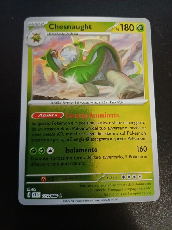 Chesnaught 7/86 Reverse