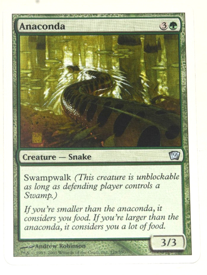 Anaconda - 9th Edition - [NM] Magic the Gathering MTG