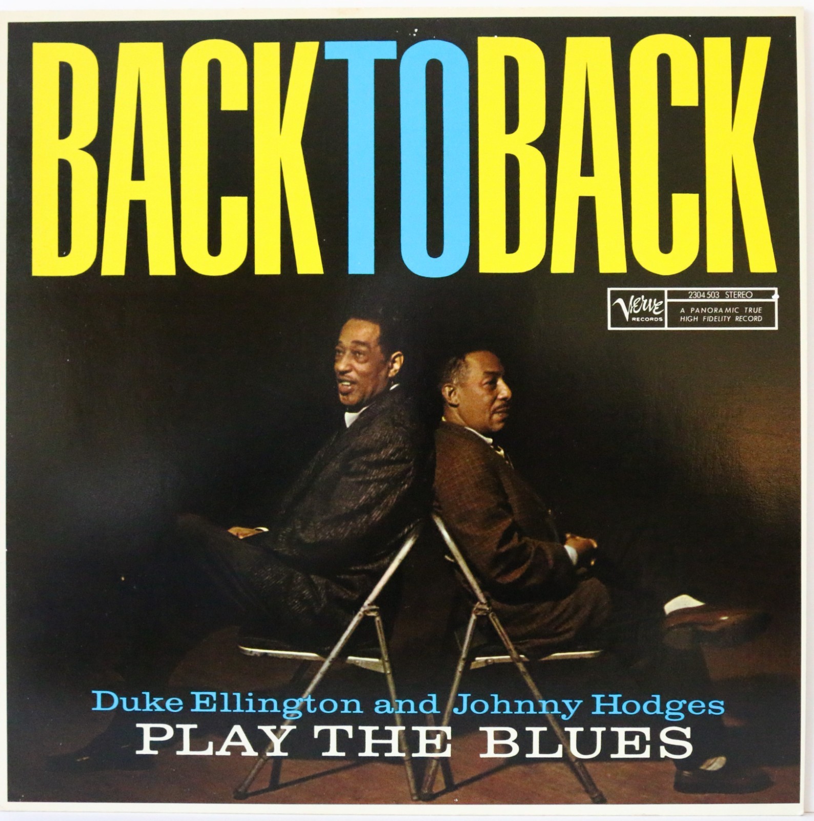 Duke Ellington and Johnny Hodges "Back to Back"  LP Verve 2304 503 - VG+ Vinyl