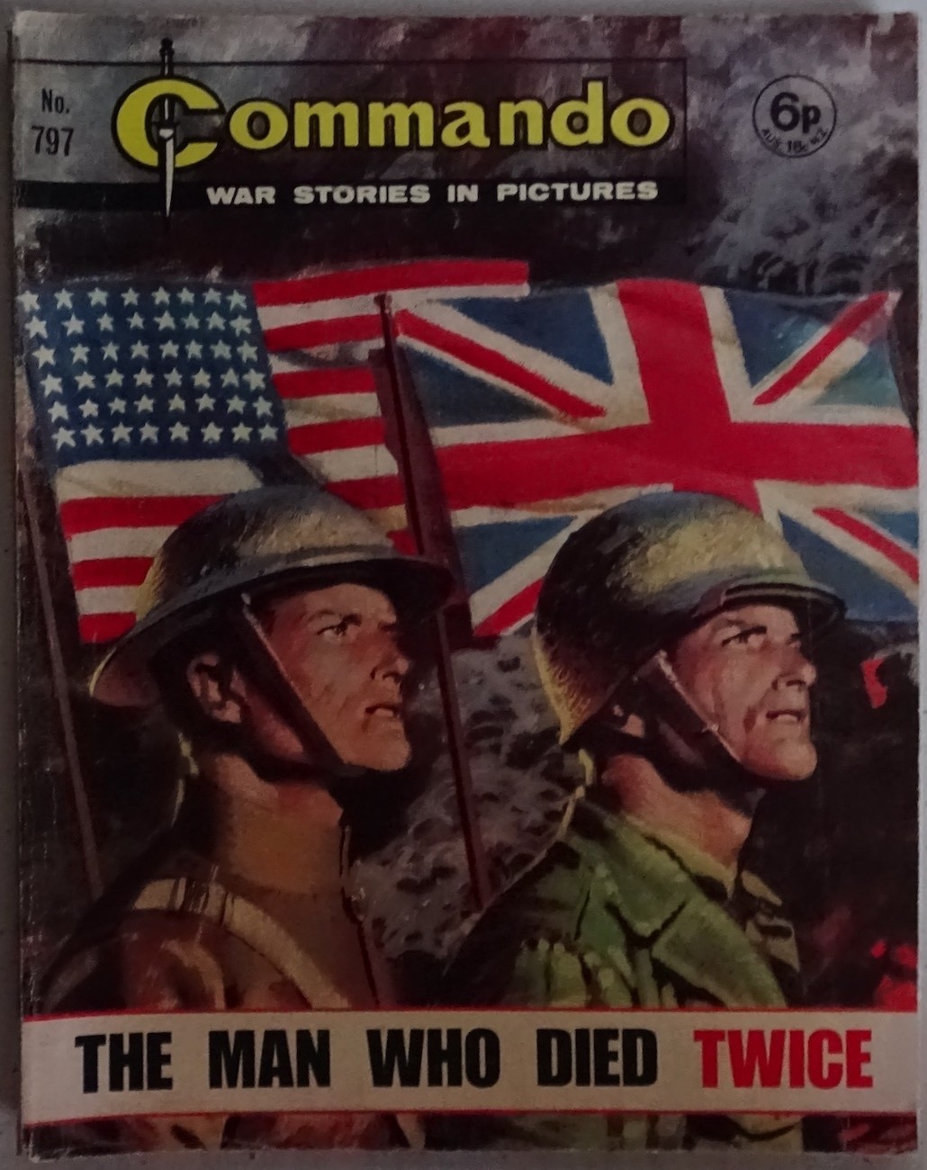 Commando Comic Issue no. 797 - The Man Who Died Twice