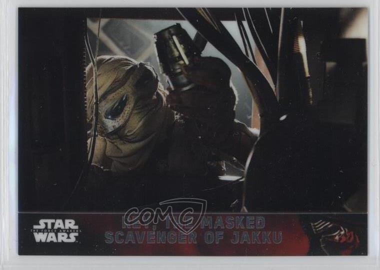 2016 Topps Star Wars: The Force Awakens Chrome Rey Scavenger of Jakku #22 0c3