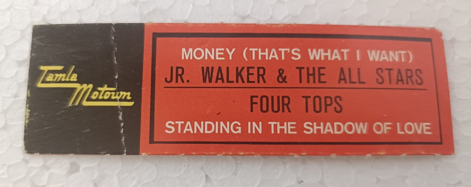 Sticker Jukebox Juke box 45 giri 7'' - Jr. Walker & the all stars - Four Tops