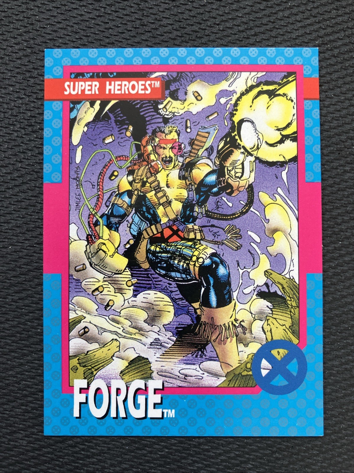 1992 Impel The Uncanny X-Men #33 Super-Heroes Forge
