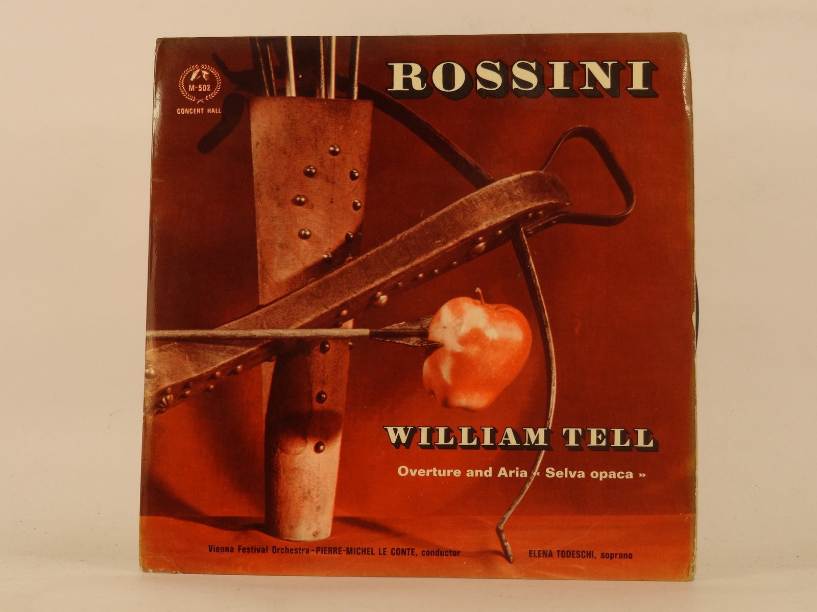 PIERRE MICHEL LE CONTE WILLIAM TELL OVERTURE AND ARIA (97) 1 Track 7" Single inc