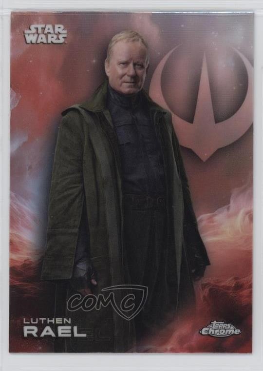 2025 Topps Chrome Star Wars Refractor Luthen Rael #84 1en1