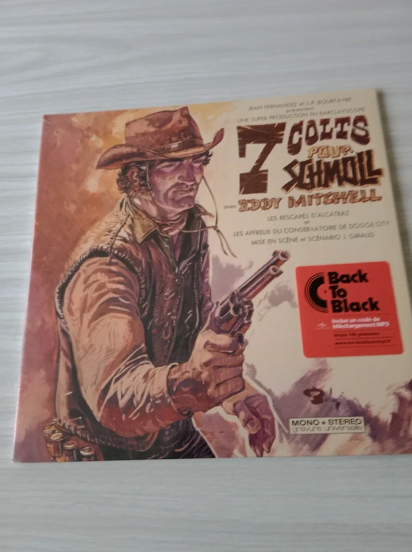 Eddy Mitchell 7 colts pour Schmoll