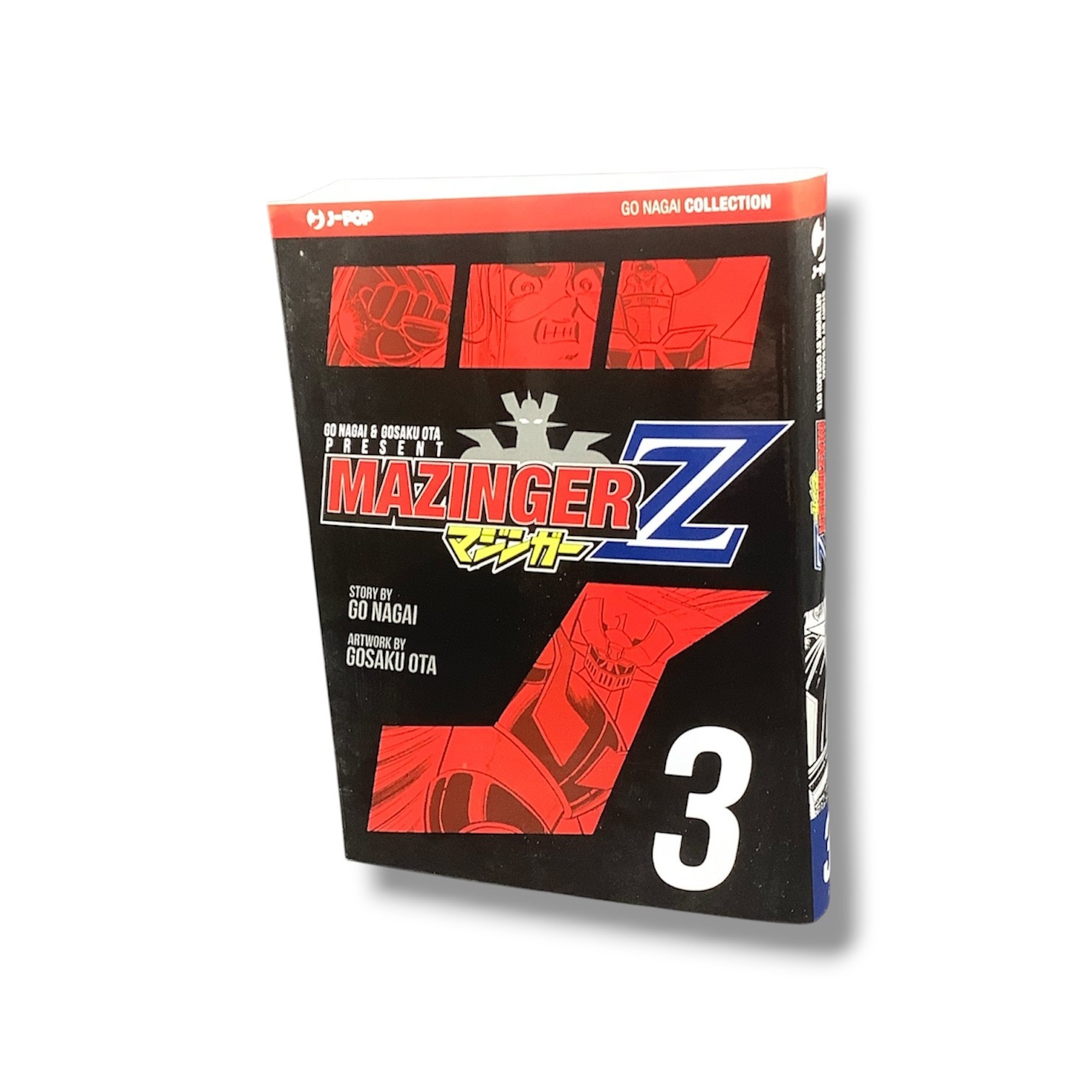 MAZINGER Z n. 3 - fumetto manga Go Nagai - J-pop