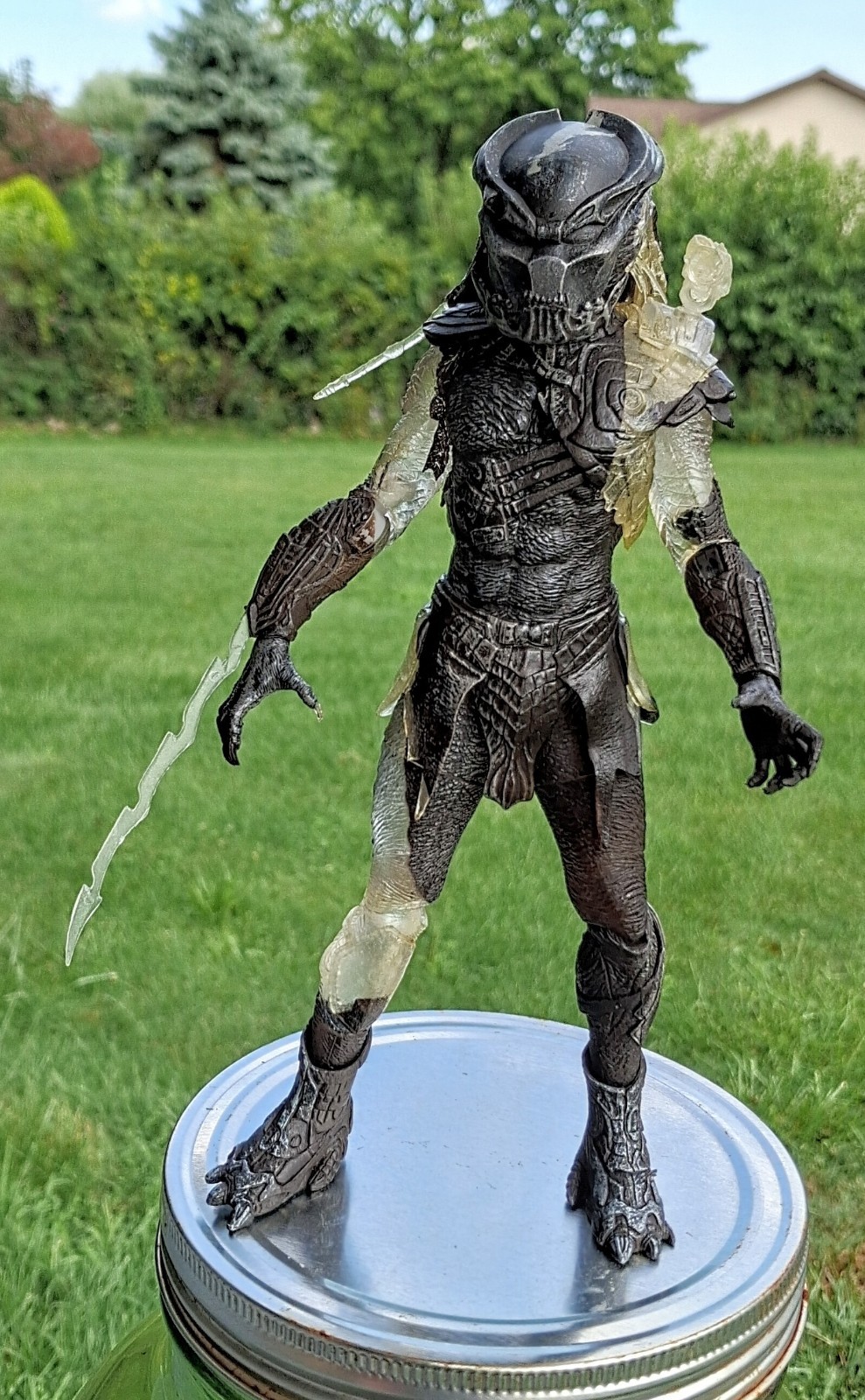 Neca 2011 TRU Exclusive 7”🔥CLOAKED-CAMO-BERSERKER PREDATOR🔥Completo