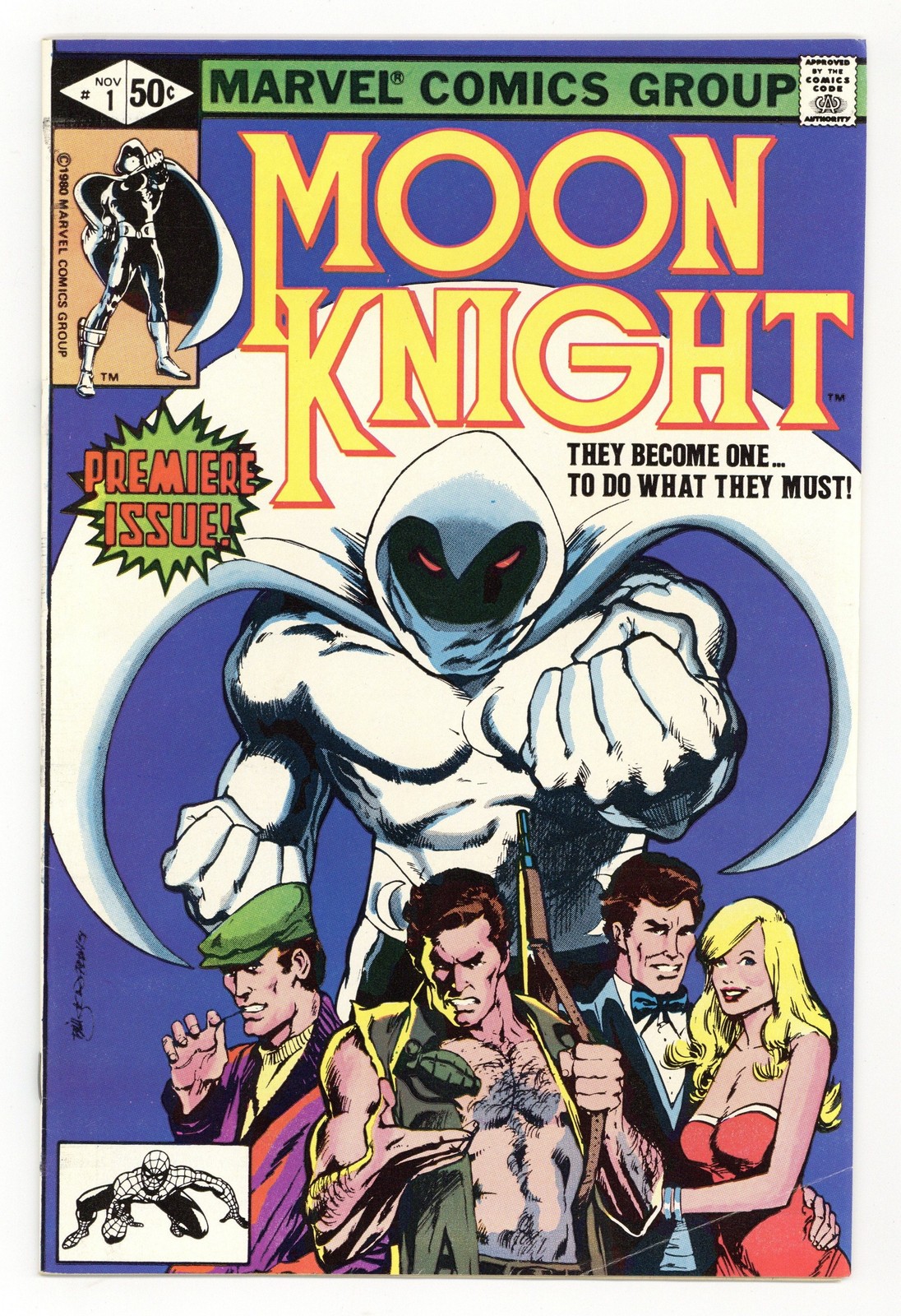 Moon Knight 1D VG+ 4.5 1980