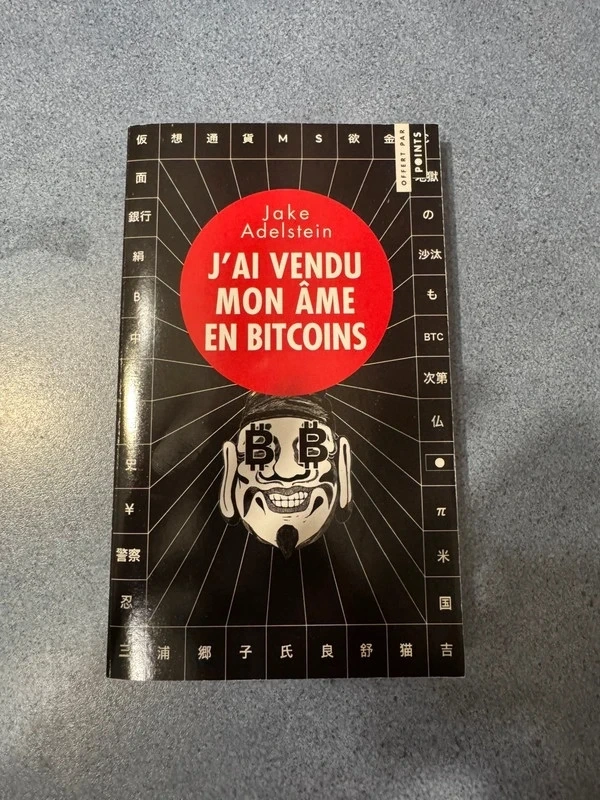 Livre « J’ai vendu mon âme en bitcoins »