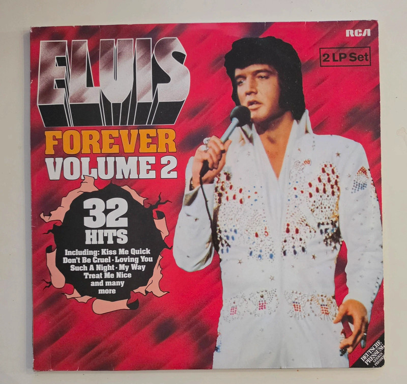 Vinyle 2LP Elvis Presley "Forever volume 2" 1980
Très bon état