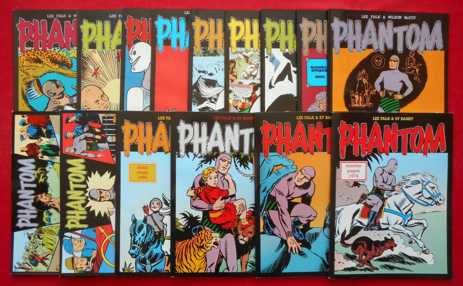 PHANTOM L' UOMO MASCHERATO COMIC ART COLLANA NEW COMICS NOW  COMPLETA