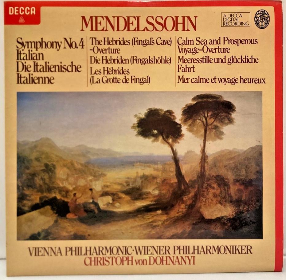 LP - Mendelssohn - Wiener Philharmoniker - Decca SXDL 7500 - 1979