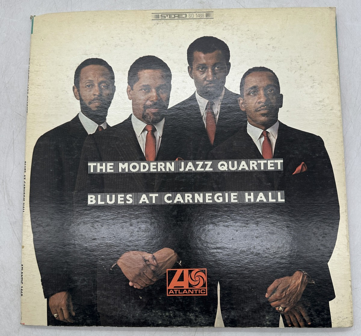 The Modern Jazz Quartet Blues At Carnegie Hall Atlantic SD 1468 G+
