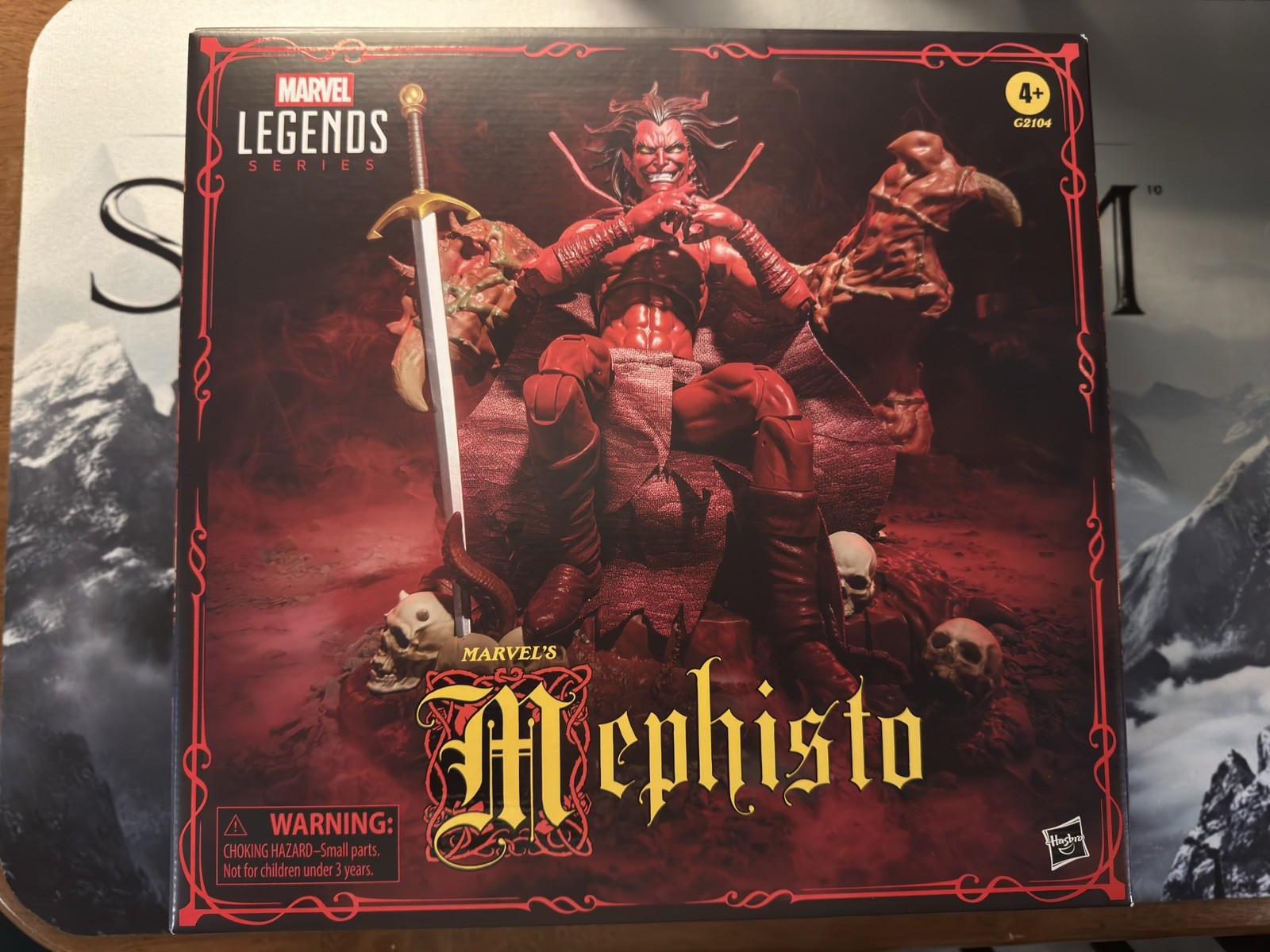 Marvel Legends Series Marvel’s Mefisto con Trono Infernale
