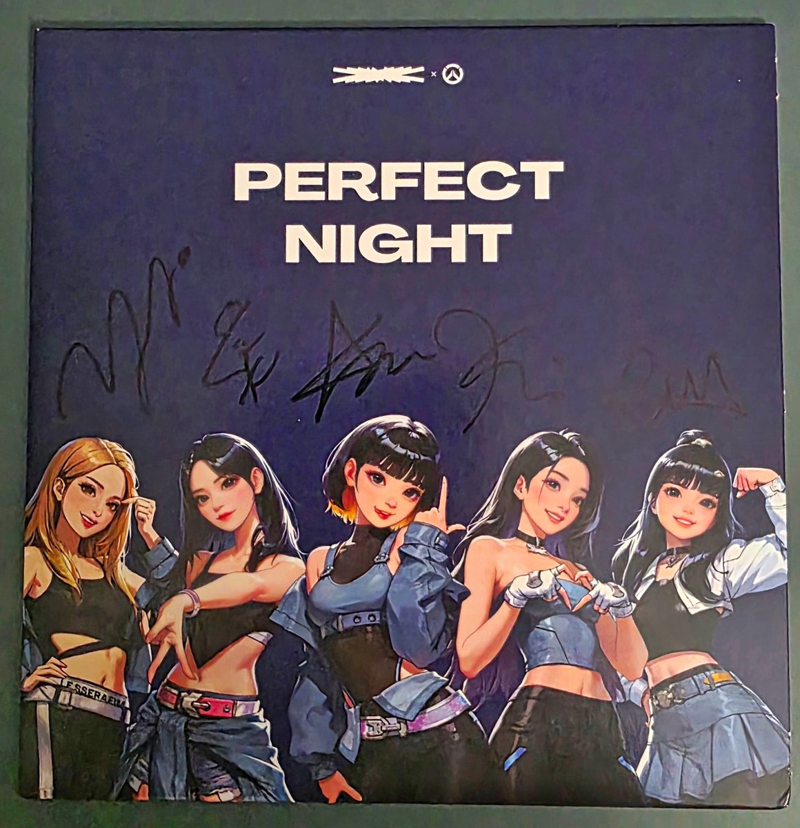 🔥 SIGNED! LE SSERAFIM Perfect Night CD Single 2023