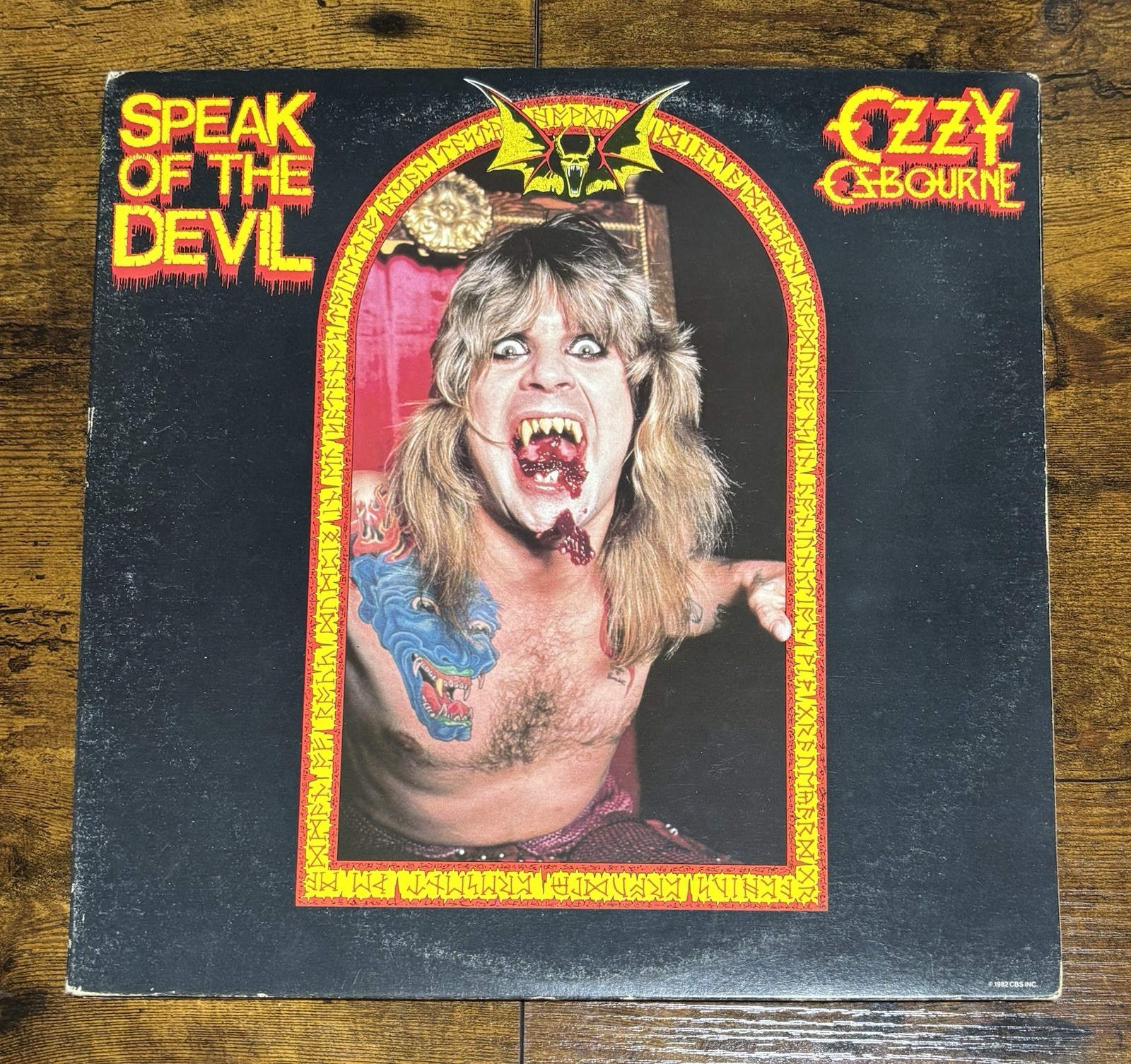 Ozzy Osbourne Speak of The Devil 1982 Original Pressing Jet Records KZ2 38350