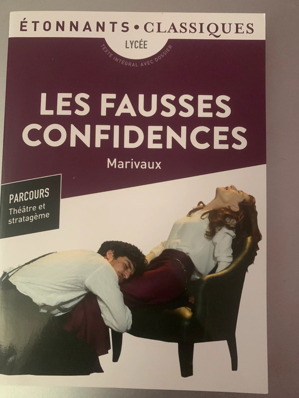 Livre Fausses Confidences