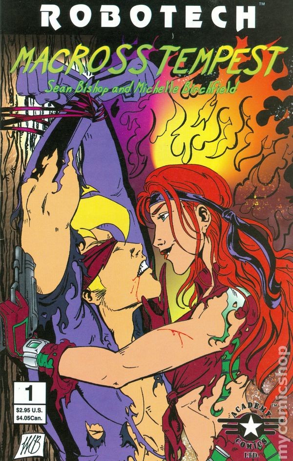 Robotech Macross Tempest #1 VG/FN 5.0 1995 immagine stock basso grado