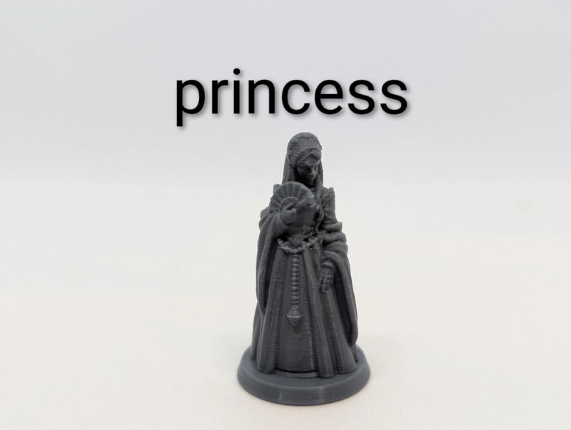 Miniatura Dungeons and dragons DnD princess