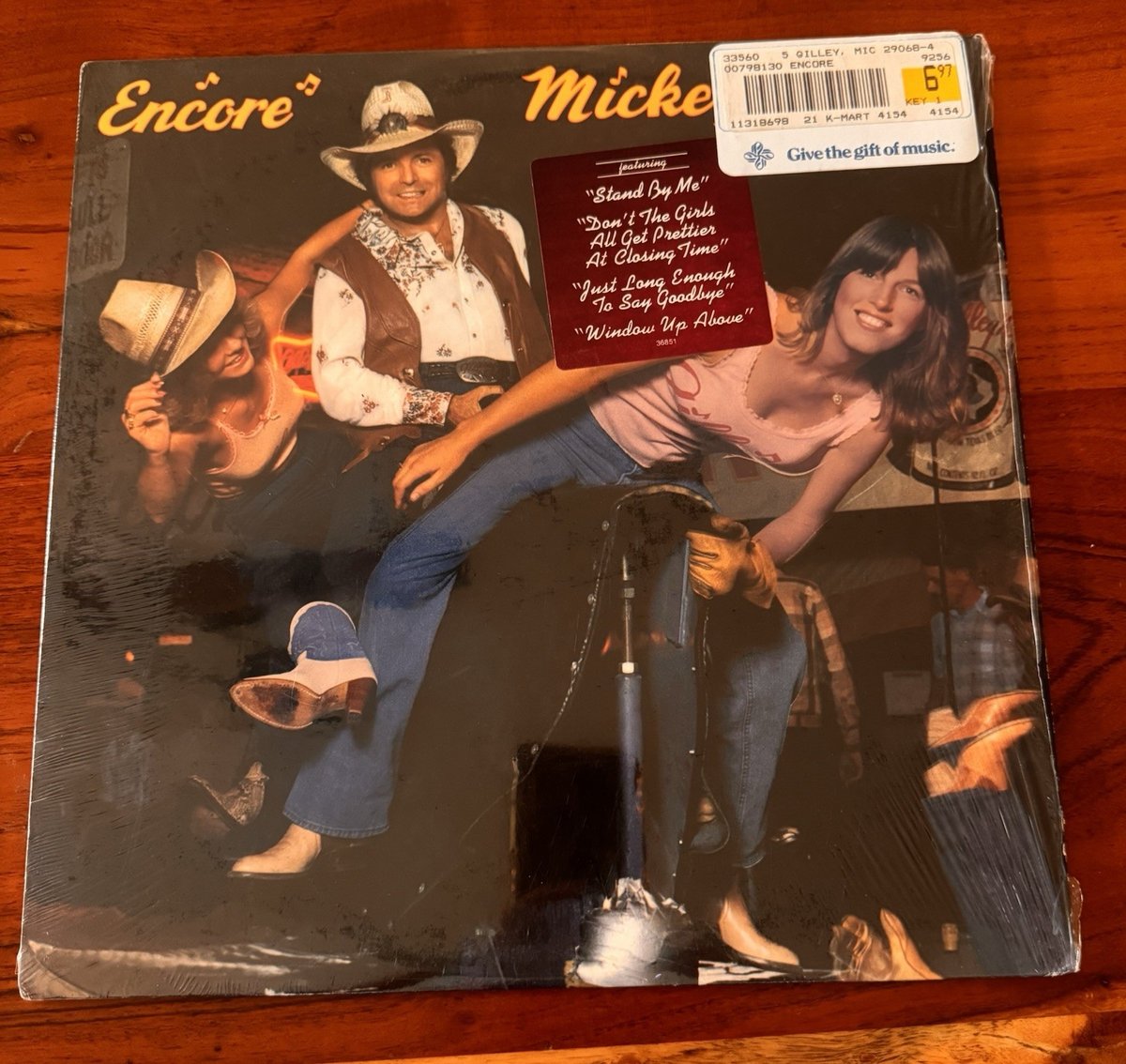 Mickey Gilley - Encore - 1980 LP - Still Has Shrink and Hype Sticker