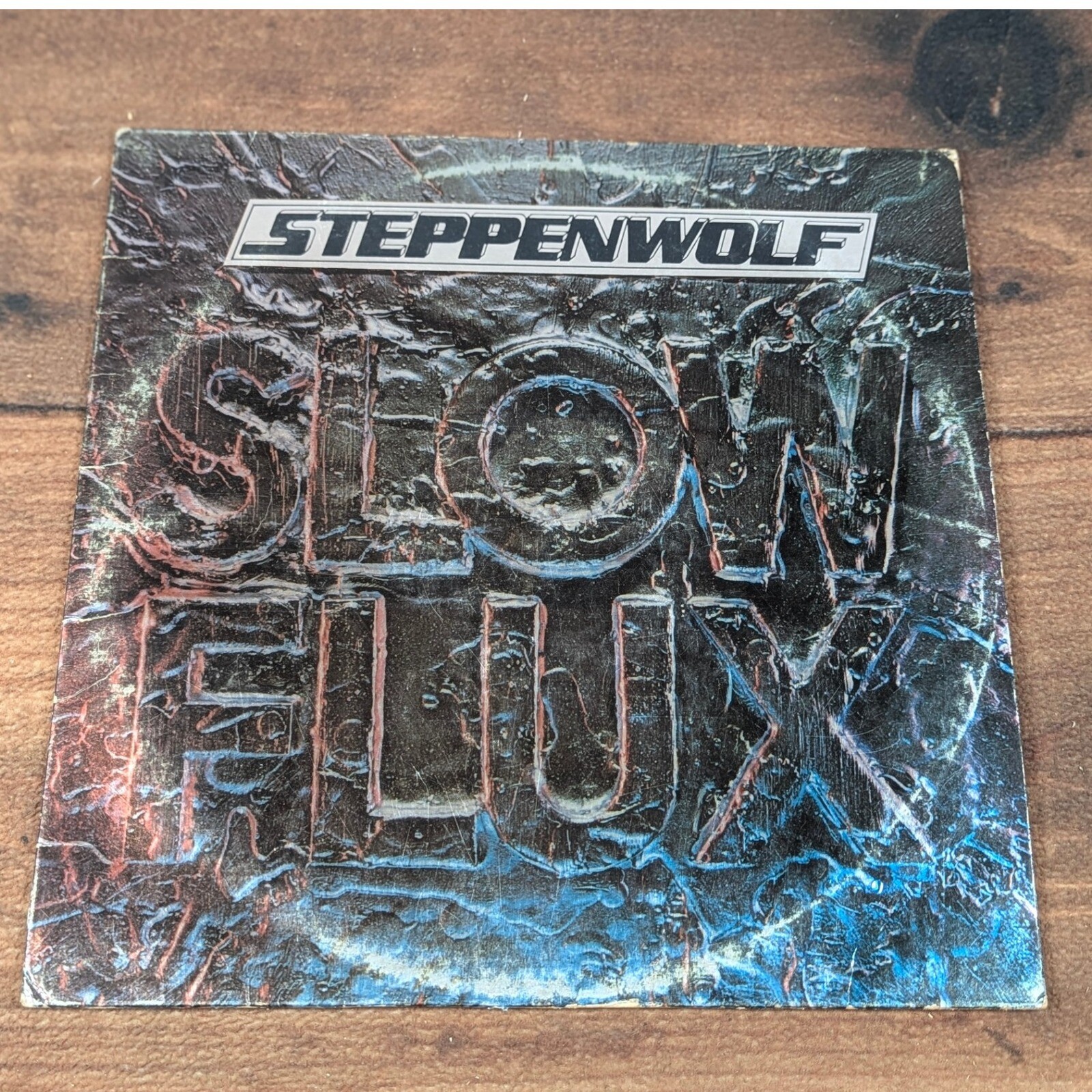 Steppenwolf Slow Flux Vinyl Record Album LP 1974 Mums Records Rock Vg/G