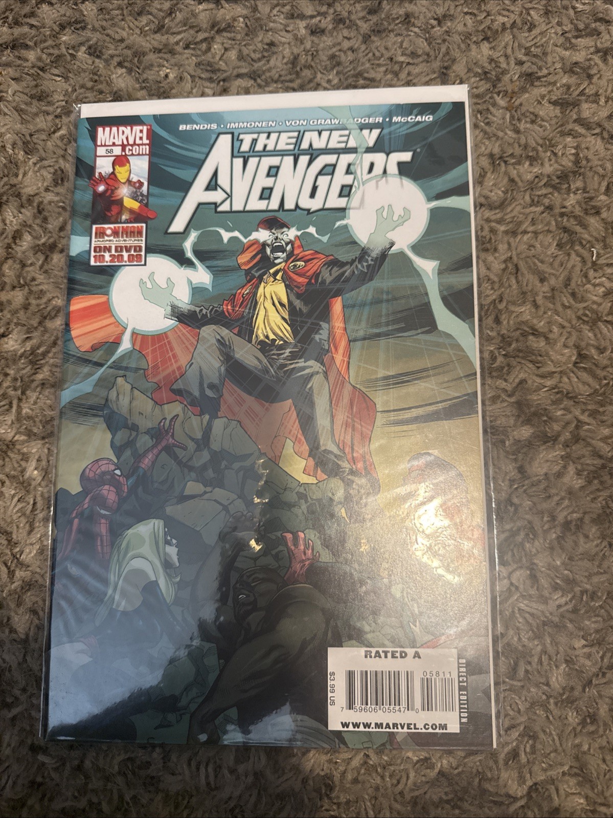 The New Avengers #58 (Marvel Comics December 2009)