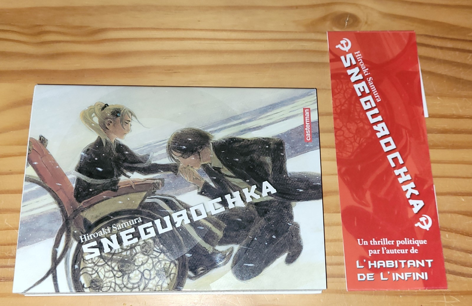 Manga, Snegurochka, Hiroaki Samura, casterman, francese