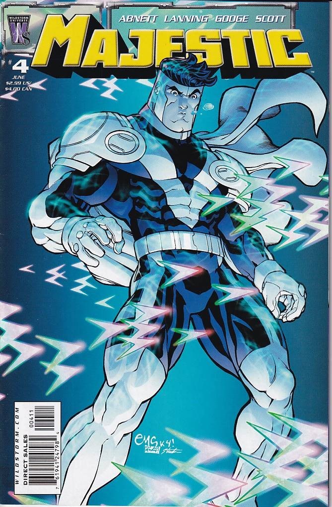 46280: DC COMICS MAJESTIC #4 grado VF