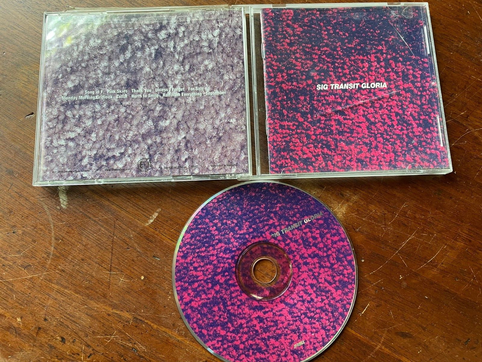 SIG TRANSIT (Used CD, 2000) GLORIA