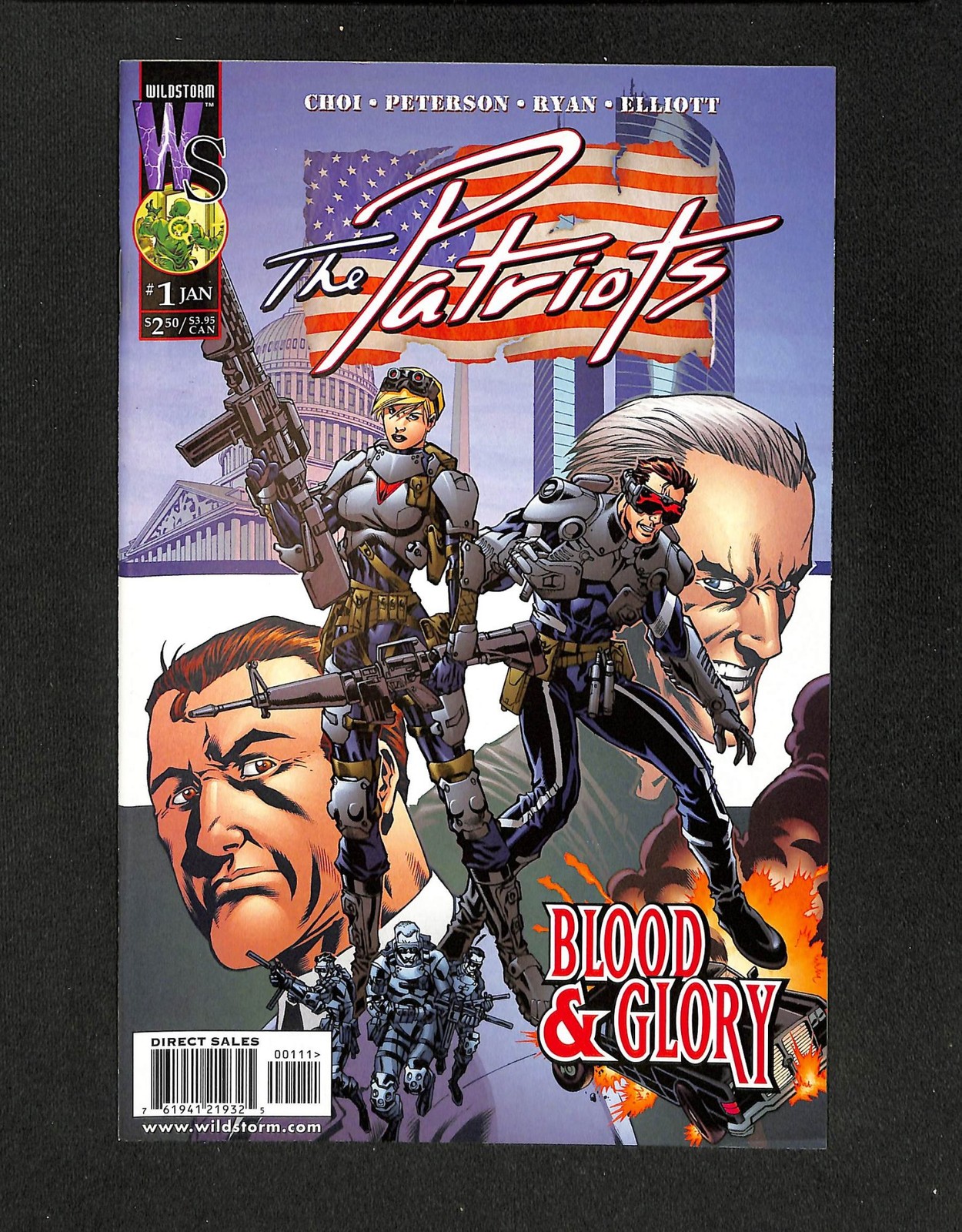 The Patriots #1 Wildstorm 2000