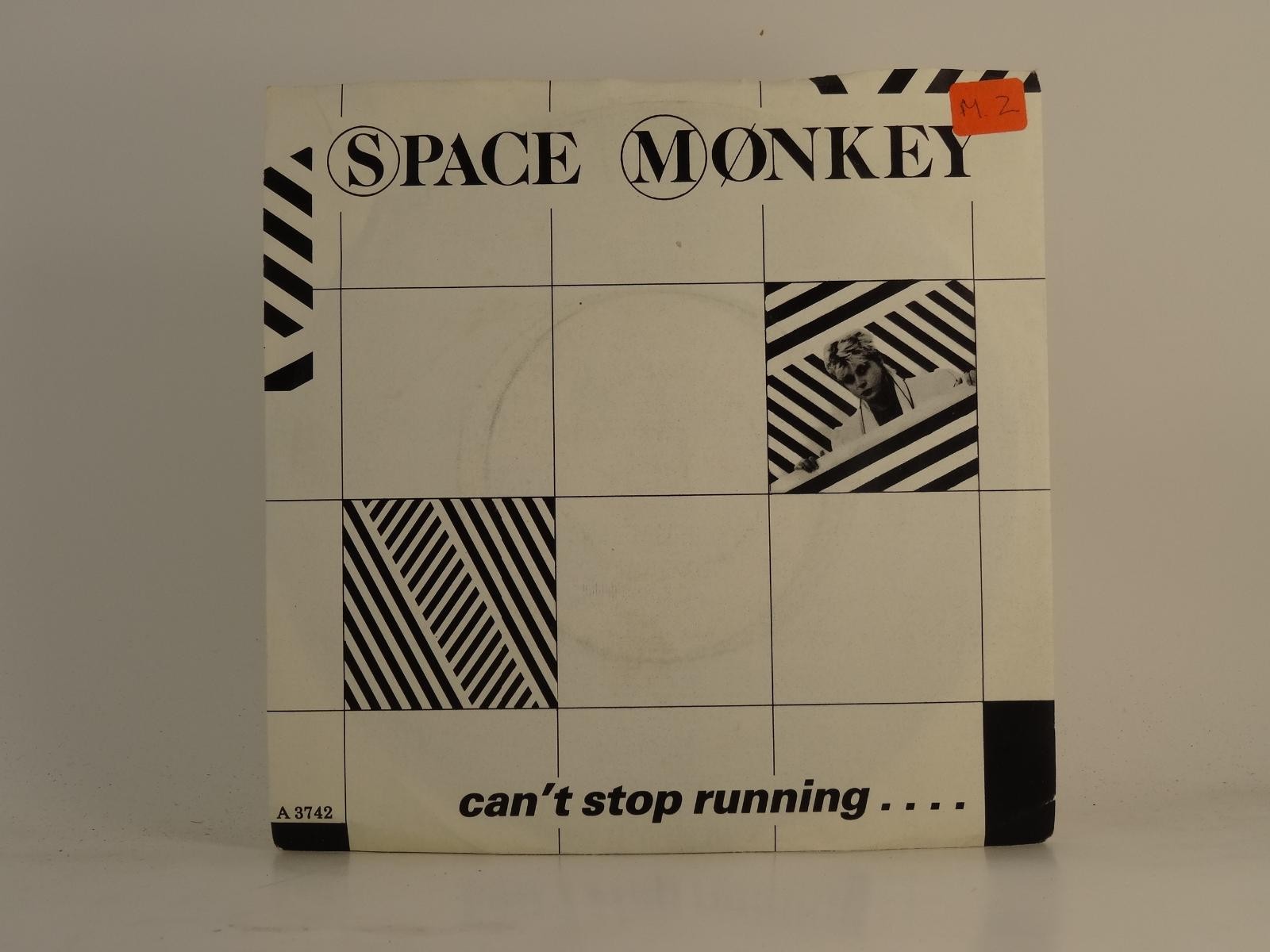 SPACE MONKEY CAN'T STOP RUNNING.. (70) 2 Track 7" Single plus Picture Sleeve INN