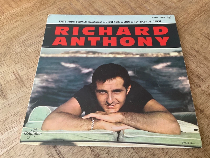45 tours Richard Anthony - Faits pour s aimer