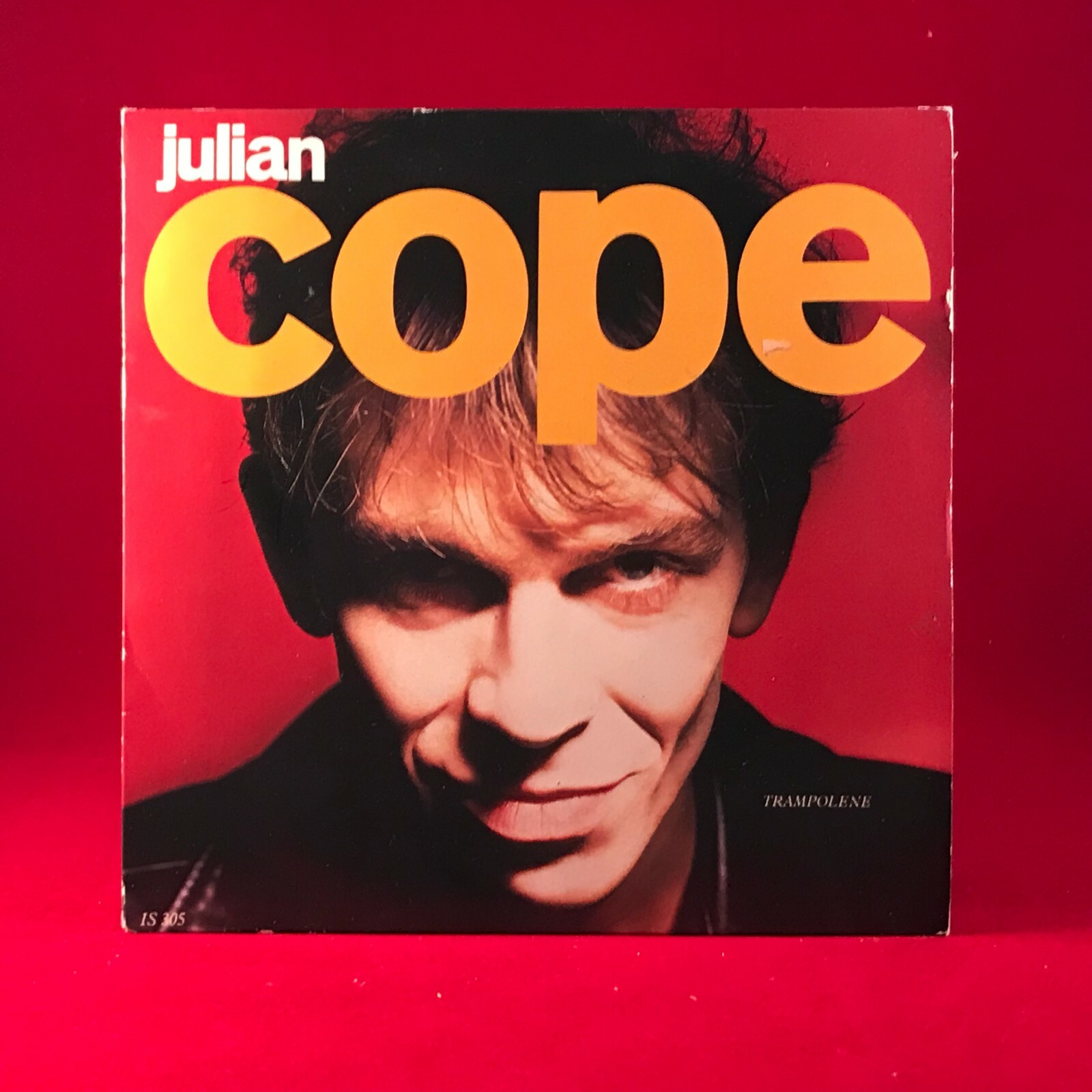 JULIAN COPE Trampolene 1987 UK 7" vinyl single Island record original 45