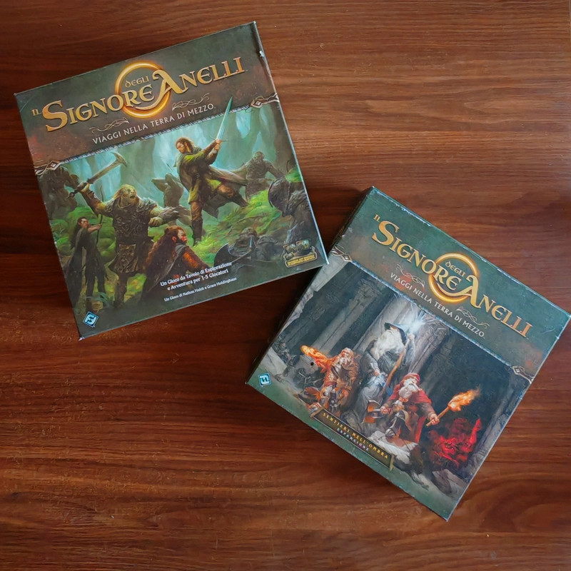 Viaggi nella terra di mezzo + sentieri oscuri (espansione) - gioco da tavolo