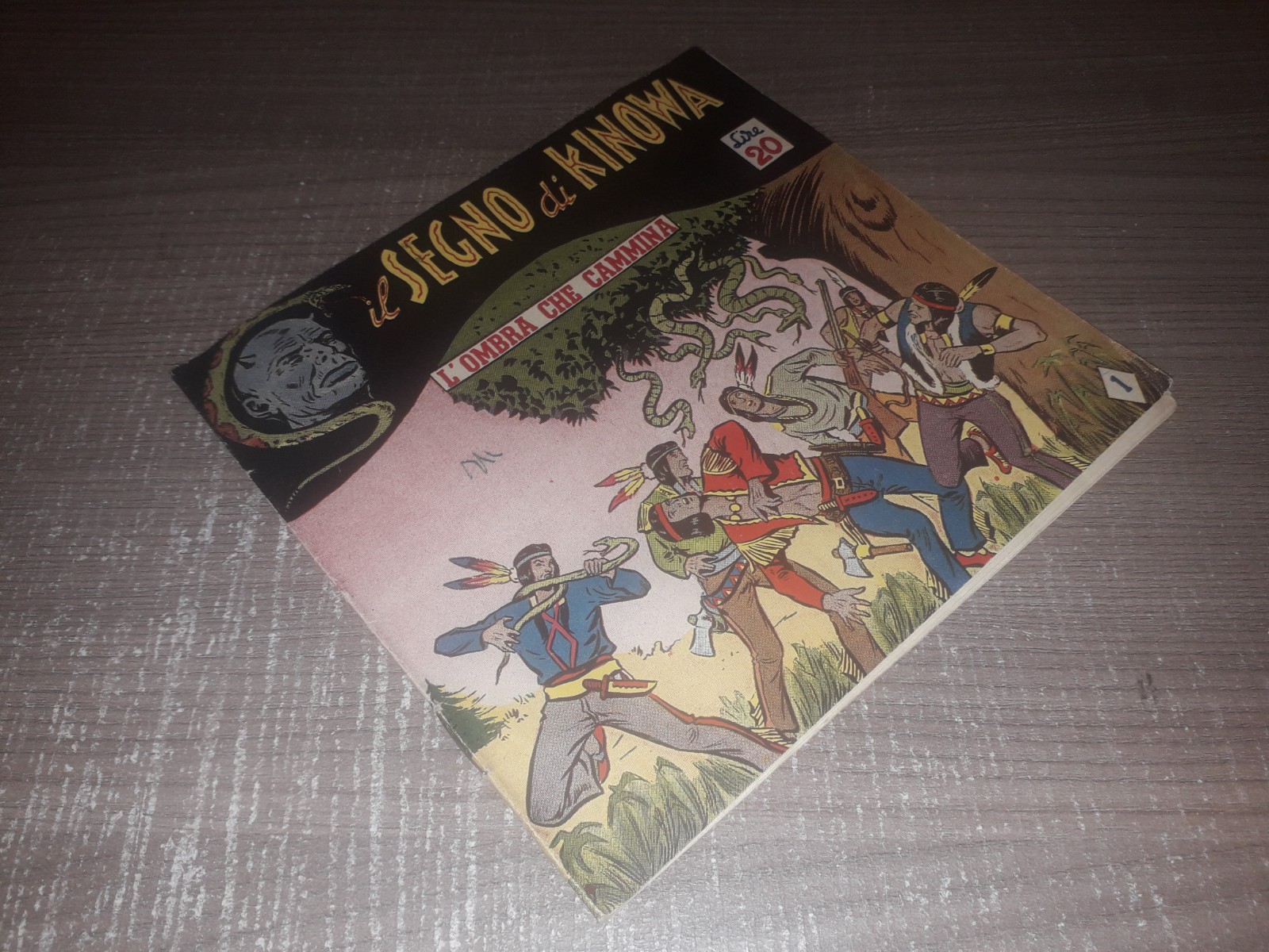 IL SEGNO di KINOWA  VI serie  n° 1  Dardo  1952