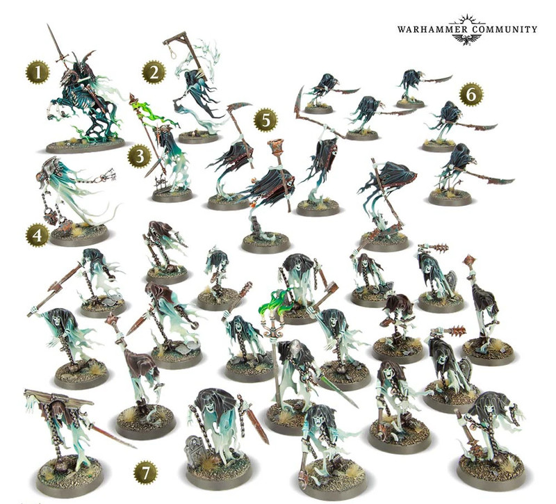 Lot Nighthaunt Soul Wars, Warhammer