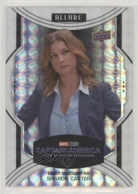 2022 Marvel Allure High Series White Diamond 11/50 Agent 13 Emily VanCamp 6u3