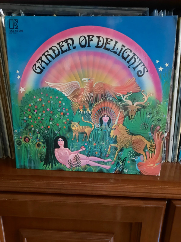 EX/EX Garden Of Delights vv.aa. Buckley Clapton Love Stooges.