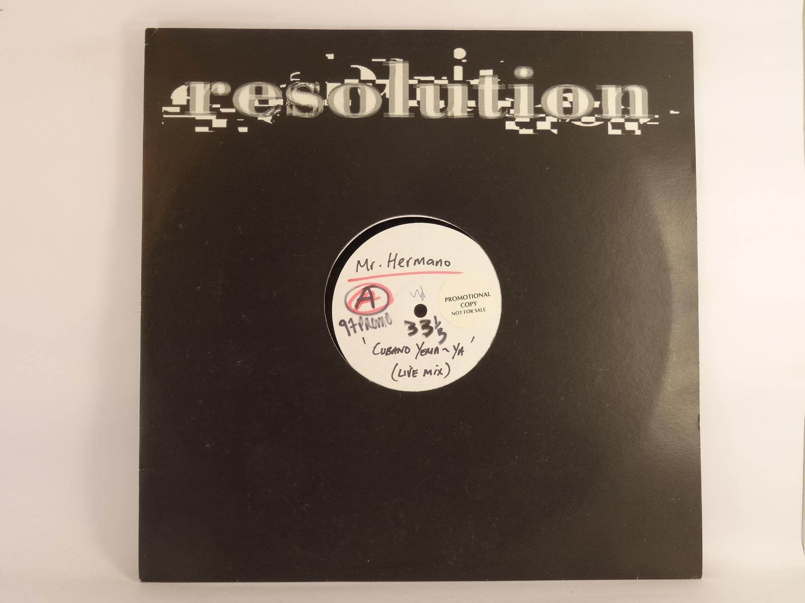 MR HERMANO CUBANO YEMA - YA (274) 3 Track Promo 12" Single including Company Sle
