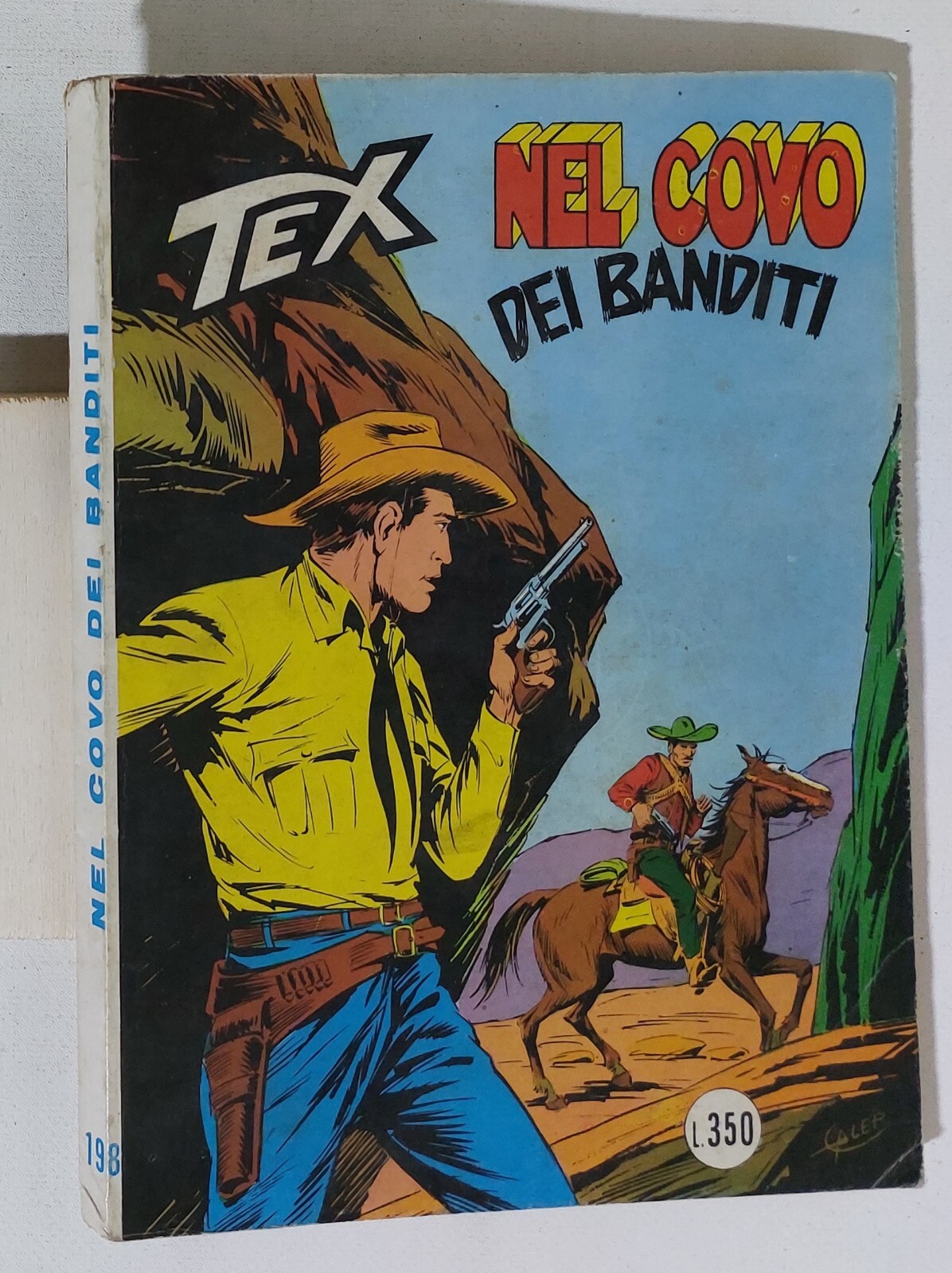 48150 TEX n. 198 - Nel covo dei banditi - Bonelli 1977