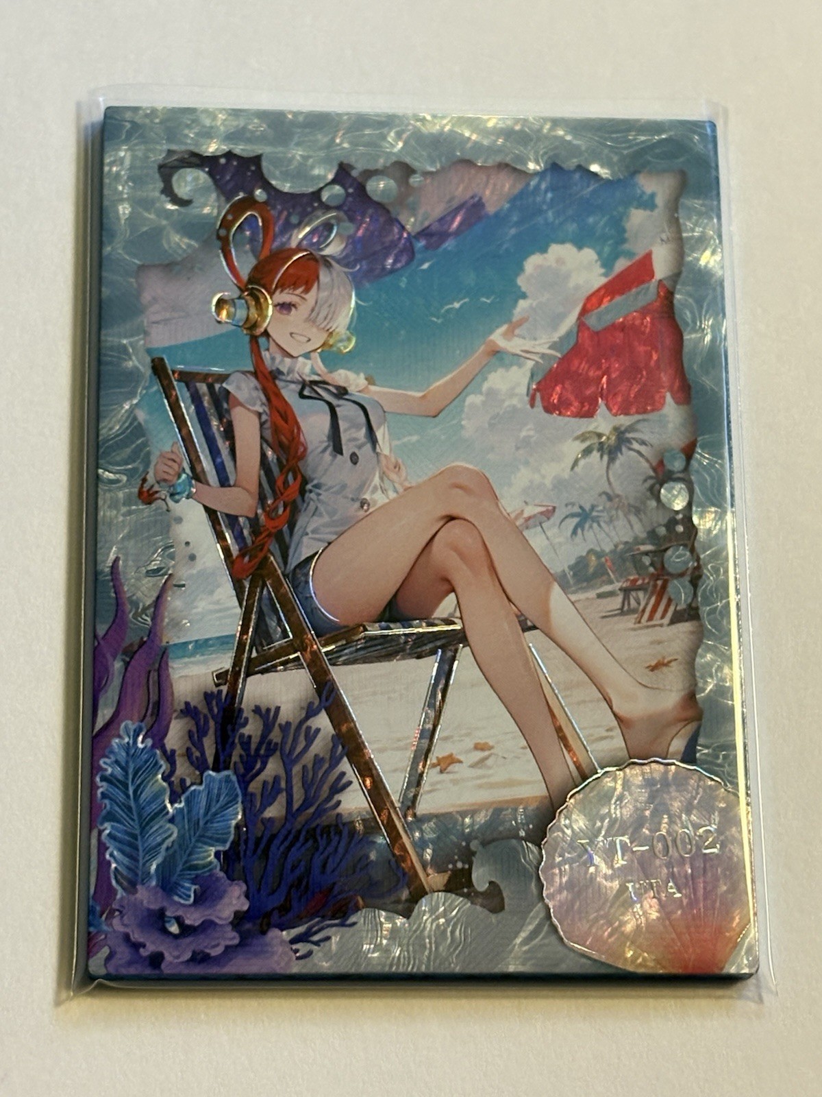 Zhu Lang One Piece Uta YT-002 scheda lamina spessa goffrata 082/233