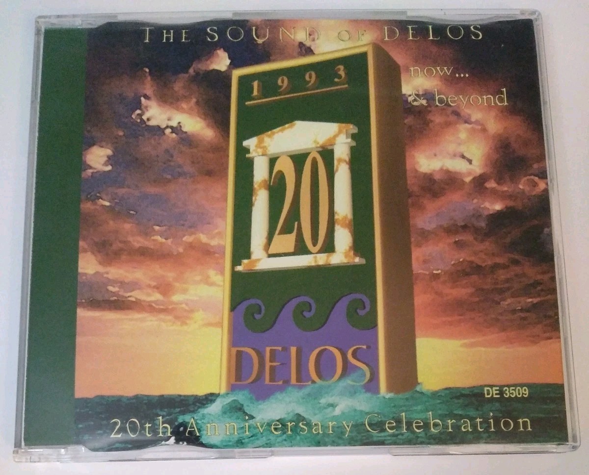 The Sound of Delos Now & Beyond 20th Anniversary Celebration CD 1993 Like New!!!