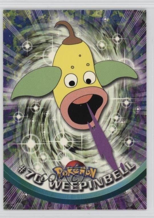Weepinbell prima stampa (logo Topps blu) #70 1999 1gh7