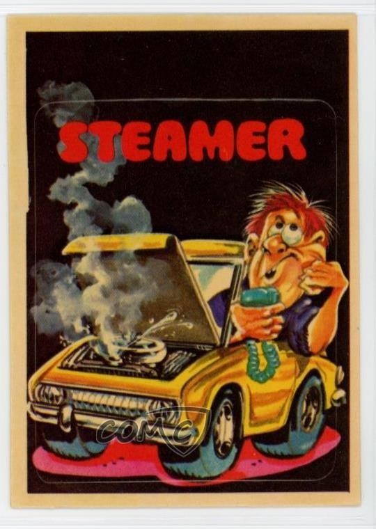 1978 Donruss Convoy Code CB Stickers Steamer #12 1tr0