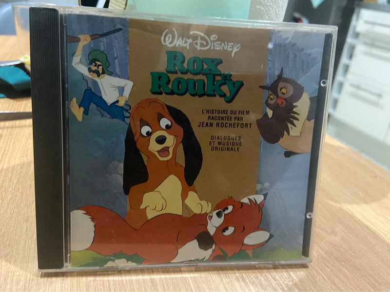 CD Disney – Rox et Rouky – Édition française
