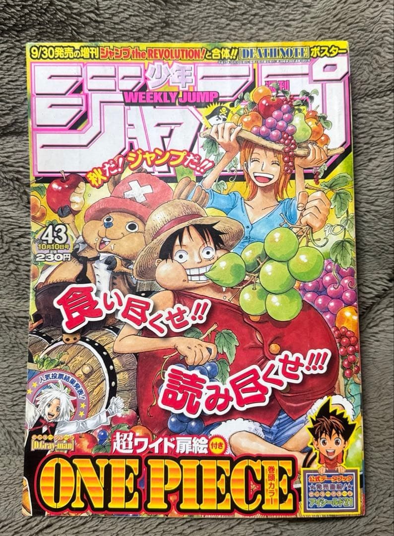 Salto settimanale Shonen n. 43 2005 UNICO PEZZO Cover
