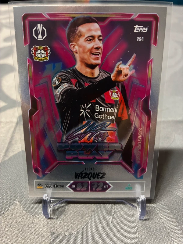 Lucas Vásquez Power Play Topps Match Attax