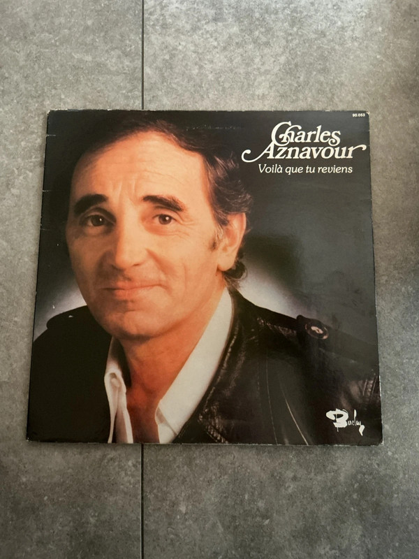 Vinyl lp Charles Aznavour