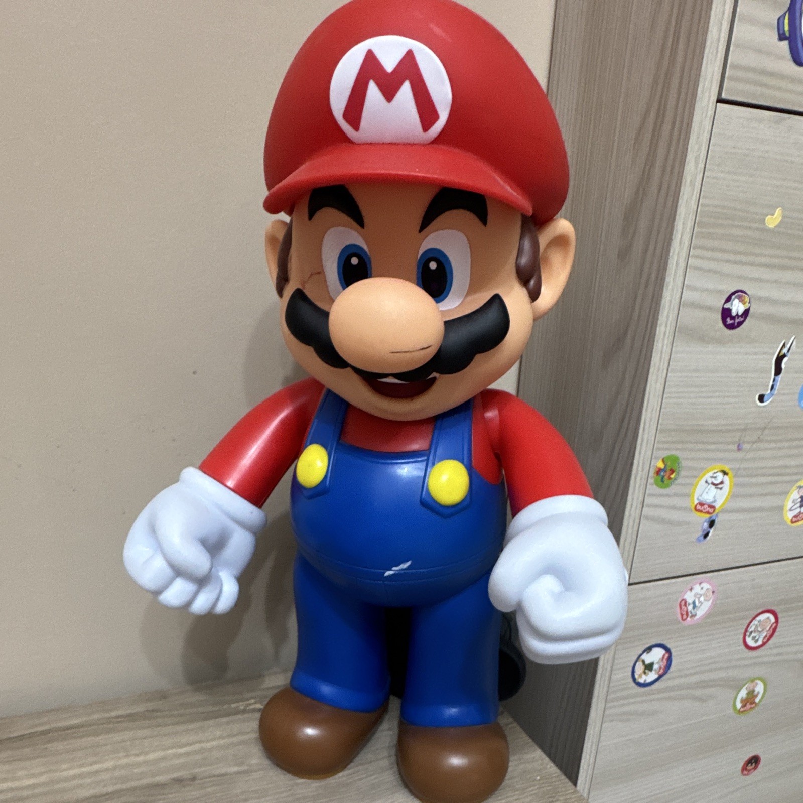 Super Mario Bros. Mario action figure personaggio Mario in plastica, figura